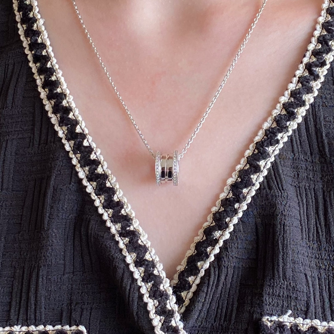 [Kincade Jewelrys]ZERO 1 DIAMOND NECKLACE