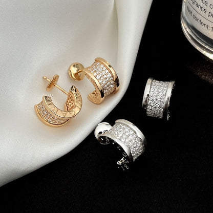 [Kincade Jewelrys] PENDIENTES CON PAVIMENTO DE DIAMANTES ZERO 1