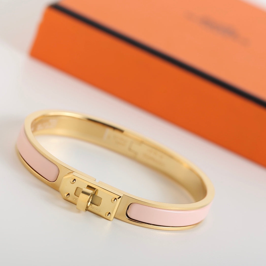[Kincade Jewelrys]HM KELLY LIGHT PINK BRACELET