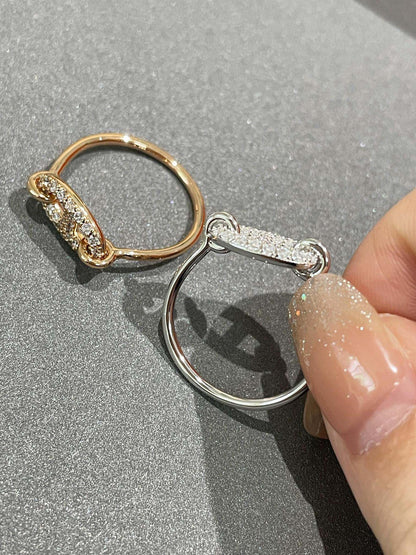 [Kincade Jewelrys] ANILLO DE DIAMANTES PEQUEÑOS REDONDOS
