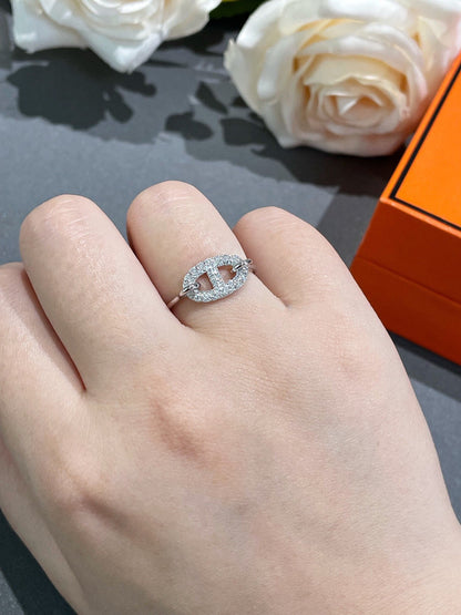[Kincade Jewelrys] ANILLO DE DIAMANTES PEQUEÑOS REDONDOS