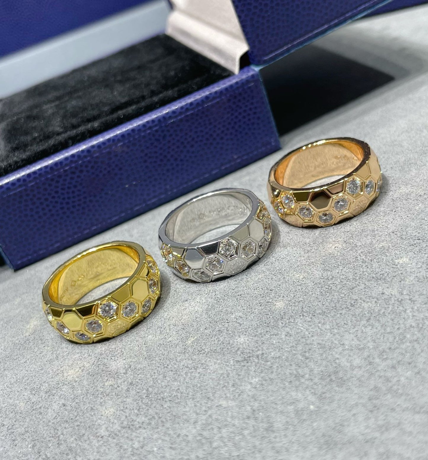 [Kincade Jewelrys]BEE LOVE DIAMOND LARGE RING