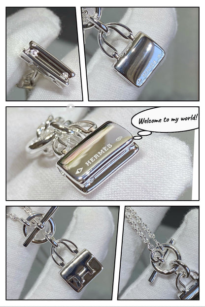 [Kincade Jewelrys]CONSTANCE PEDANT SILVER NECKLACE