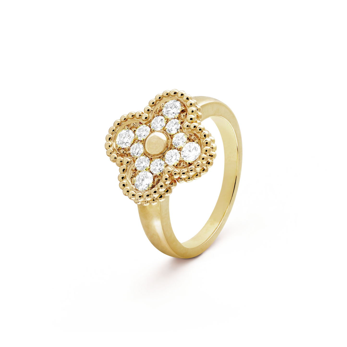 [Kincade Jewelrys]CLOVER DIAMOND RING
