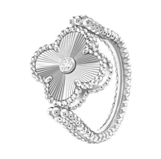 [Kincade Jewelrys]CLOVER RIVERSIBLE SLIVER RING