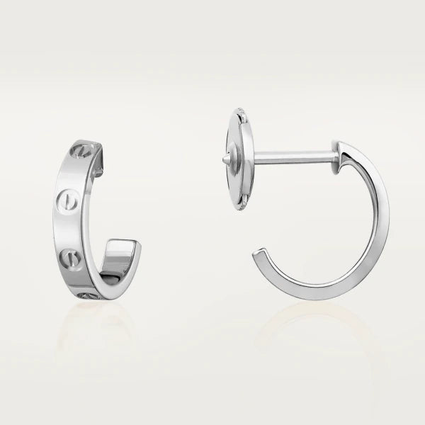 [Kincade Jewelrys] PENDIENTES DE AMOR 2.65MM PLATA 