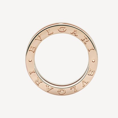 [Kincade Jewelrys]ZERO 1 ONE-BAND PAVED DIAMONDS ON THE SPIRAL RING