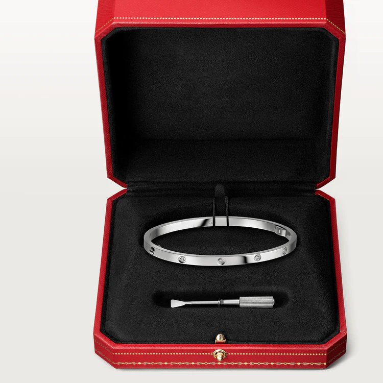 [Kincade Jewelrys]LOVE BRACELET 3.65MM 10 DIAMONDS