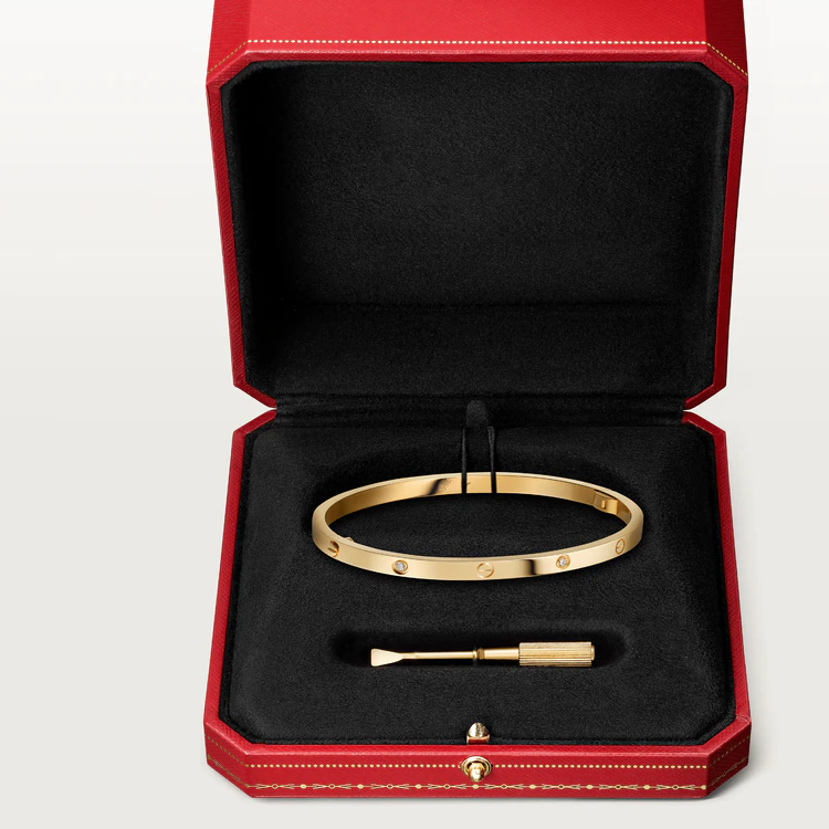[Kincade Jewelrys]LOVE BRACELET 3.65MM 6 DIAMONDS