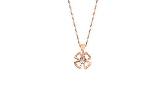 [Kincade Jewelrys]FIOREVER NECKLACE DIAMOND CENTER