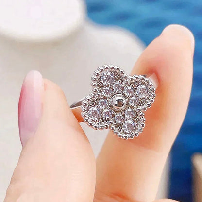 [Kincade Jewelrys]CLOVER DIAMOND RING
