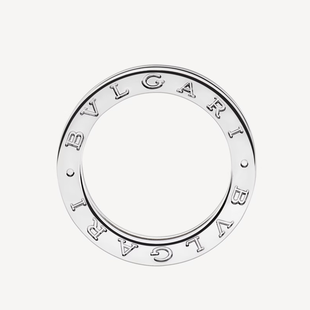 [Kincade Jewelrys]ZERO 1 ONE-BAND PAVED DIAMONDS ON THE SPIRAL RING