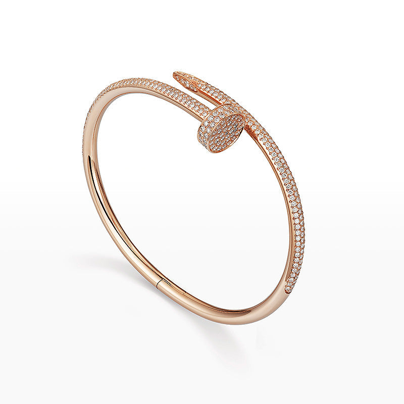 [Kincade Jewelrys]PULSERA JUSTE DE 3,5 MM CON DIAMANTES