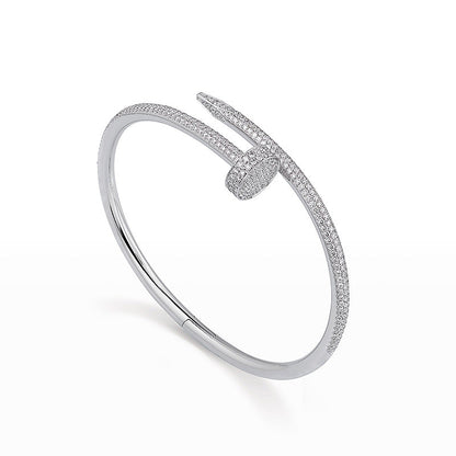 [Kincade Jewelrys]PULSERA JUSTE DE 3,5 MM CON DIAMANTES