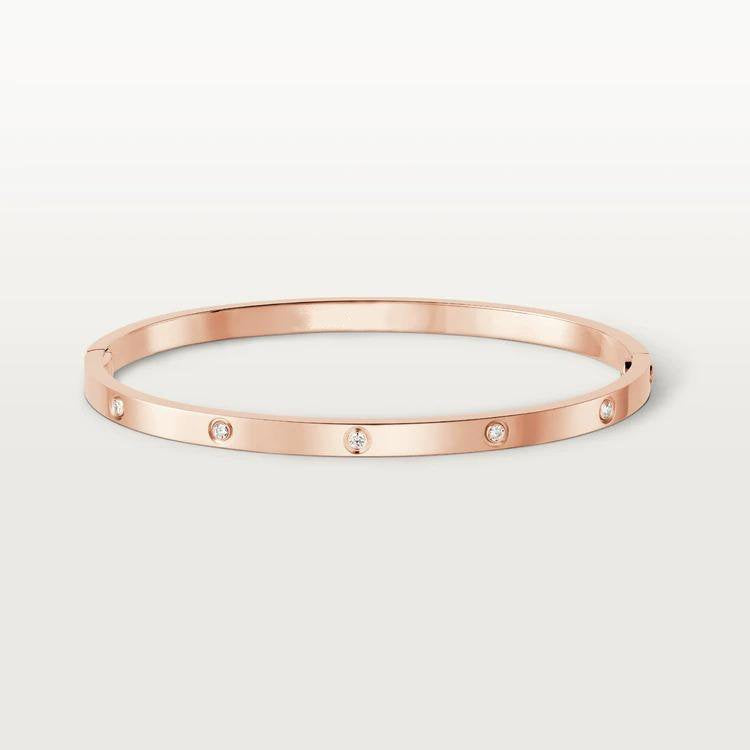 [Kincade Jewelrys]LOVE BRACELET 3.65MM 10 DIAMONDS