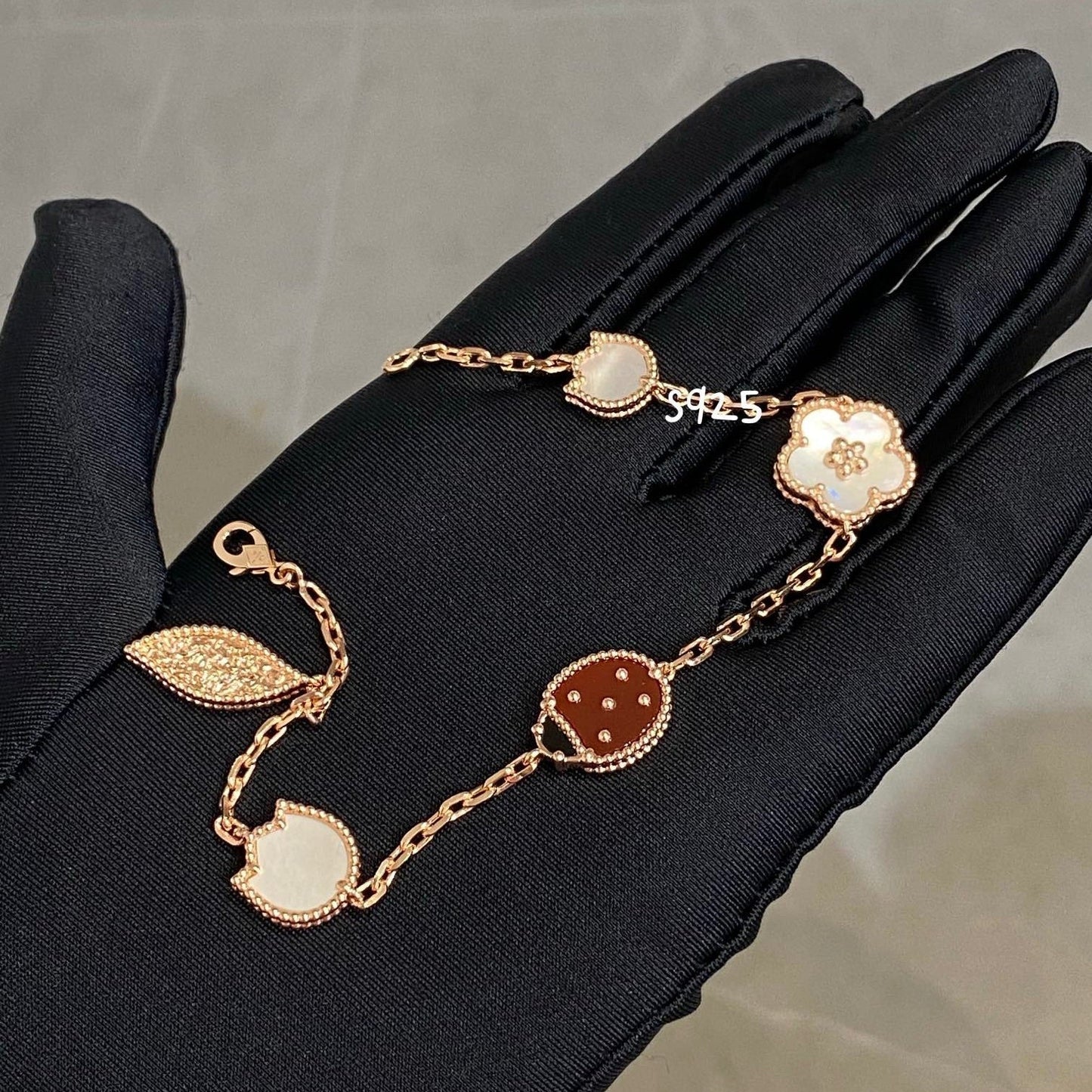 [Kincade Jewelrys]LUCKY SPRING 5 MOTIF BRACELET