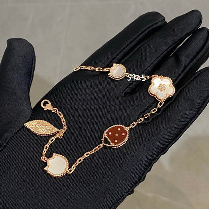 [Kincade Jewelrys]LUCKY SPRING 5 MOTIF BRACELET