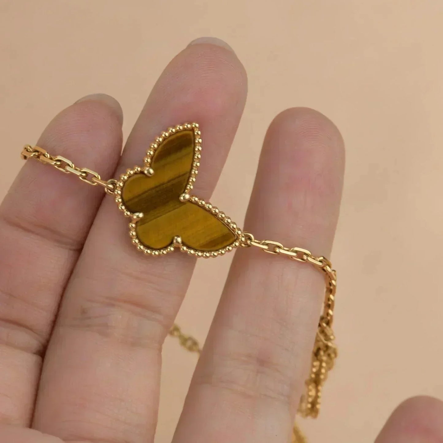 [Kincade Jewelrys]LUCKY SPRING 5 MOTIF GOLD BRACELET