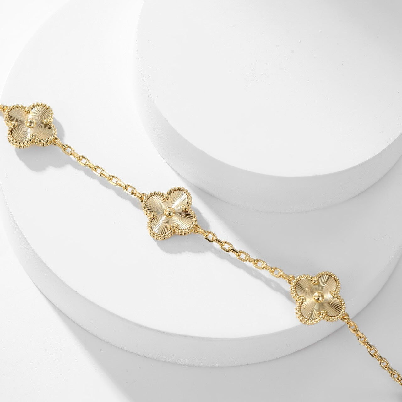 [Kincade Jewelrys]CLOVERS THE 10-MOTIFS LASER NECKLACE