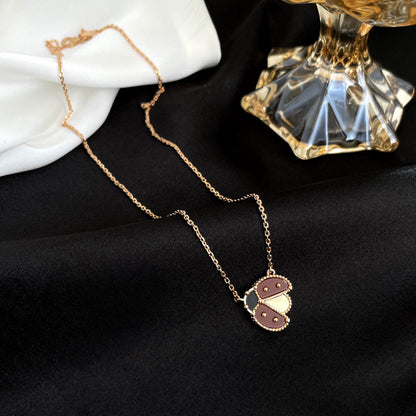 [Joyas Kincade]COLLAR DE MARIQUITA CON CORNALINAS DE LA SUERTE