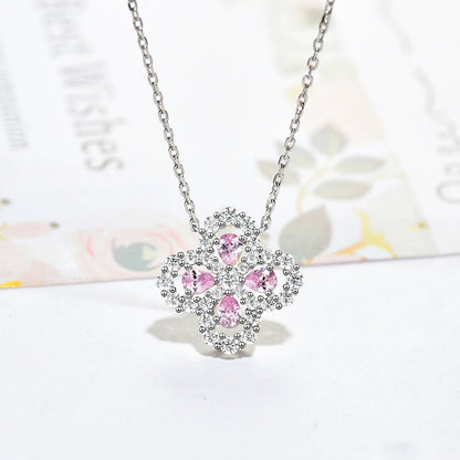 [Kincade Jewelrys] COLLAR DE LAZO CON DIAMANTE Y MOTIVO COMPLETO DE 16 MM EN MÚLTIPLES COLORES