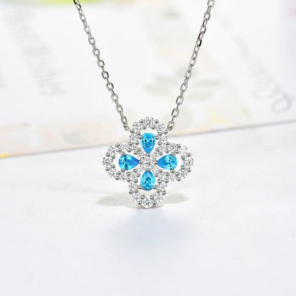 [Kincade Jewelrys] COLLAR DE LAZO CON DIAMANTE Y MOTIVO COMPLETO DE 16 MM EN MÚLTIPLES COLORES