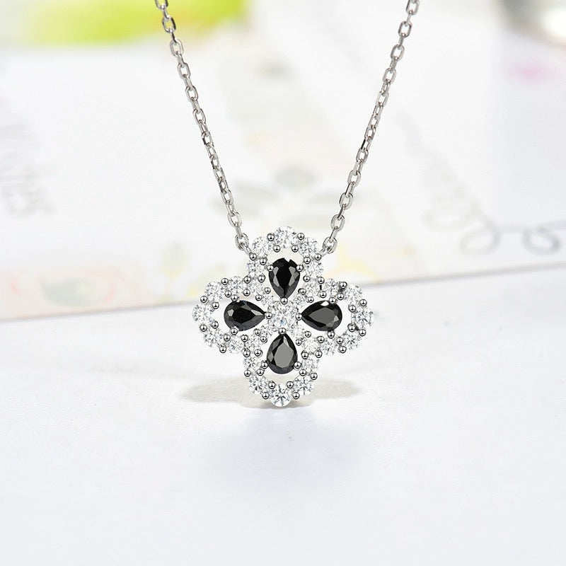 [Kincade Jewelrys] COLLAR DE LAZO CON DIAMANTE Y MOTIVO COMPLETO DE 16 MM EN MÚLTIPLES COLORES