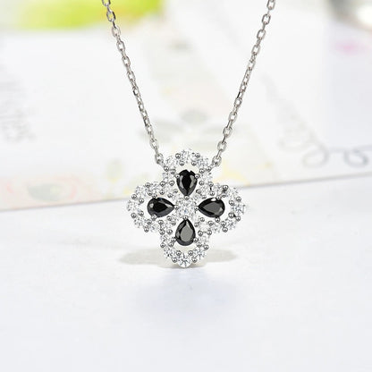 [Kincade Jewelrys] COLLAR DE LAZO CON DIAMANTE Y MOTIVO COMPLETO DE 16 MM EN MÚLTIPLES COLORES