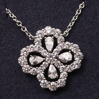 [Kincade Jewelrys] COLLAR DE LAZO CON DIAMANTE Y MOTIVO COMPLETO DE 16 MM EN MÚLTIPLES COLORES
