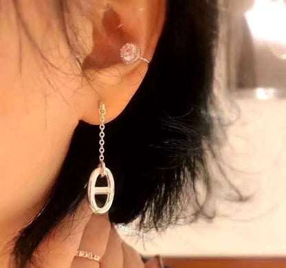 [Kincade Jewelrys]CHAINE TASSEL EARRINGS