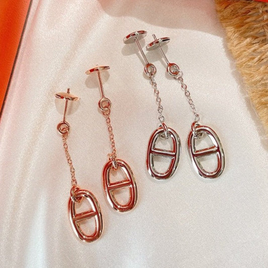 [Kincade Jewelrys]CHAINE TASSEL EARRINGS