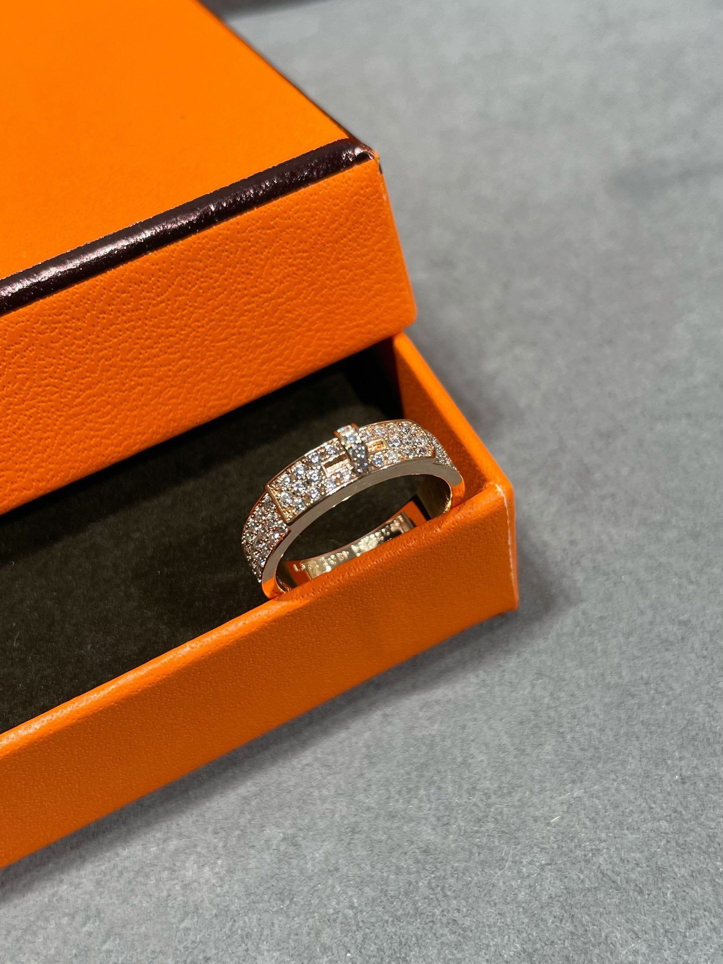 [Kincade Jewelrys]KELLY PINK GOLD DIAMOND RING