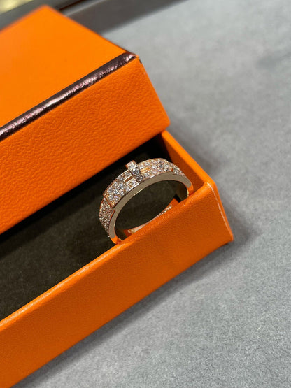 [Kincade Jewelrys]KELLY PINK GOLD DIAMOND RING