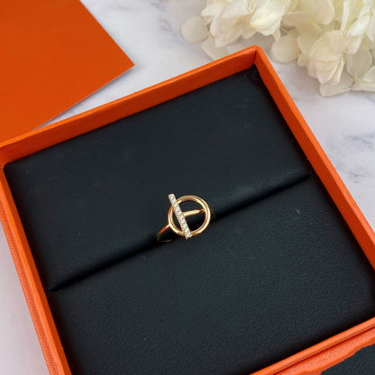 [Joyas Kincade]Anillo ECHAPPEE con diamantes