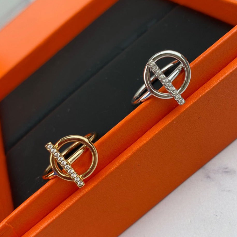 [Joyas Kincade]Anillo ECHAPPEE con diamantes