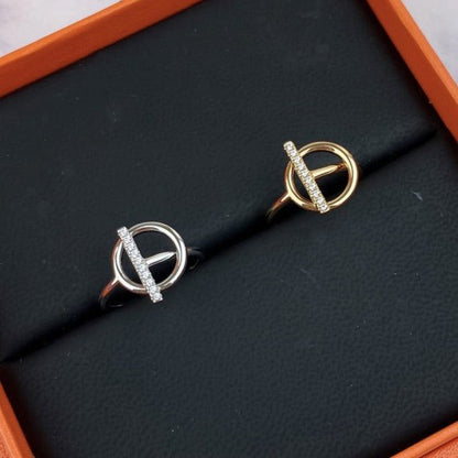 [Joyas Kincade]Anillo ECHAPPEE con diamantes