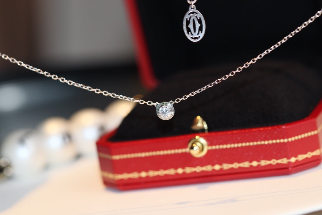 [Kincade Jewelrys]DAMOUR DIAMOND NECKLACE