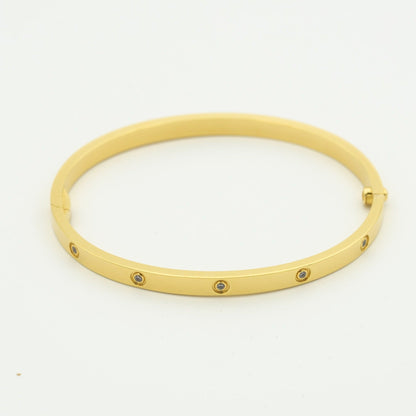 [Kincade Jewelrys]LOVE BRACELET 3.65MM 10 DIAMONDS