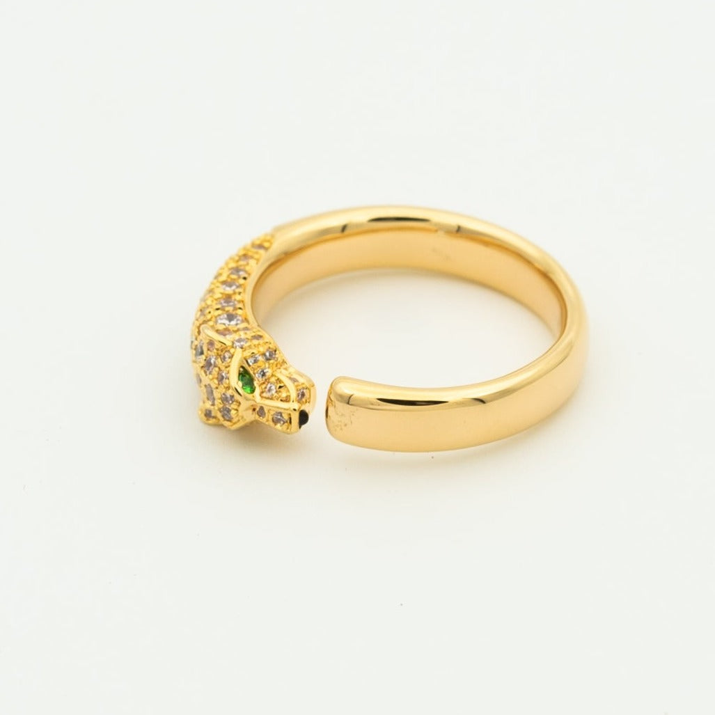 [Kincade Jewelrys]PANTHERE RING DIAMOND 7.3MM