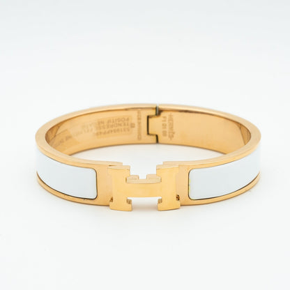 [Kincade Jewelrys]H WHITE BRACELET