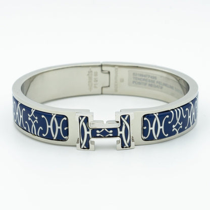 [Kincade Jewelrys]Pulsera H negra multicolor