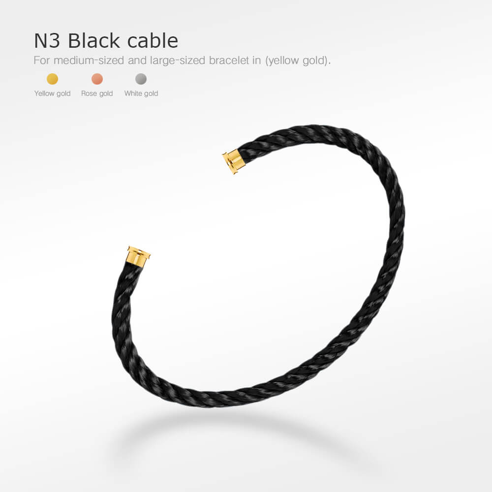 [Kincade Jewelrys]FORCE SERIES BRACELET CABLES 50 CHOICES (DIY SELECTION)