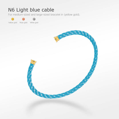 [Kincade Jewelrys]FORCE SERIES BRACELET CABLES 50 CHOICES (DIY SELECTION)