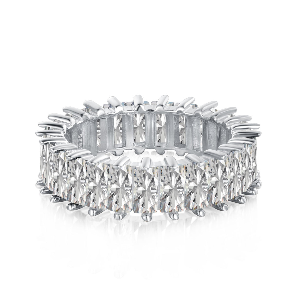 [Kincade Jewelrys]Unique Colorful Radiant Cut RIng
