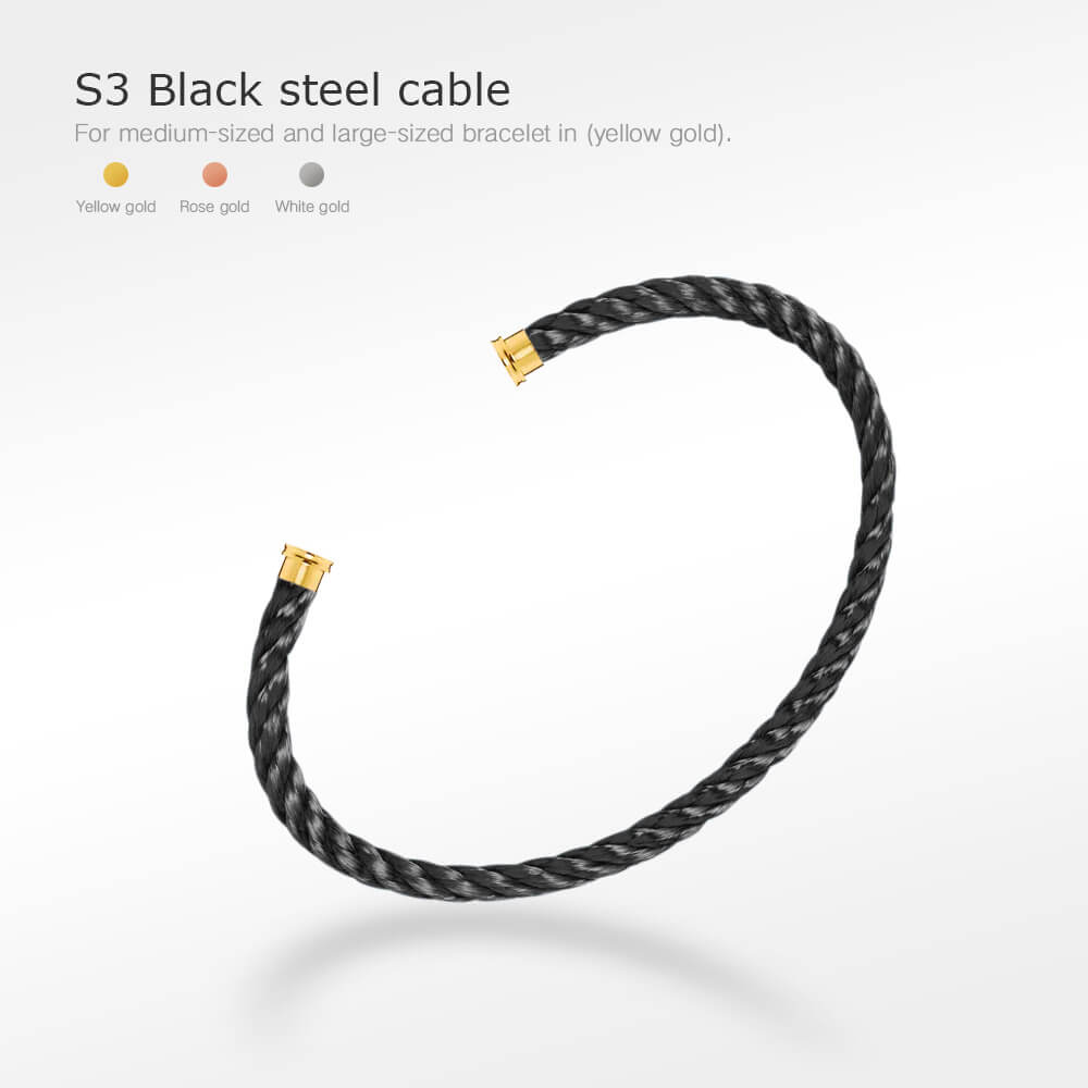 [Kincade Jewelrys]FORCE SERIES BRACELET CABLES 50 CHOICES (DIY SELECTION)