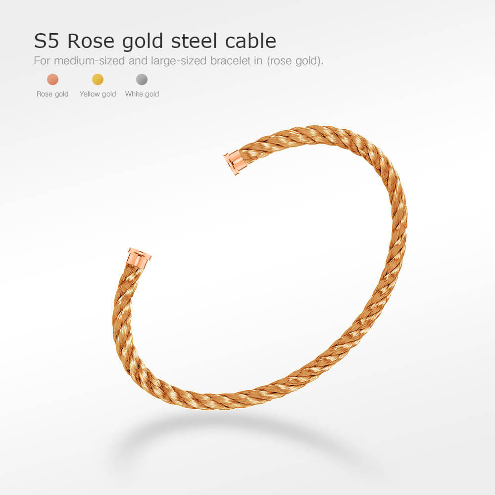 [Kincade Jewelrys]FORCE SERIES BRACELET CABLES 50 CHOICES (DIY SELECTION)