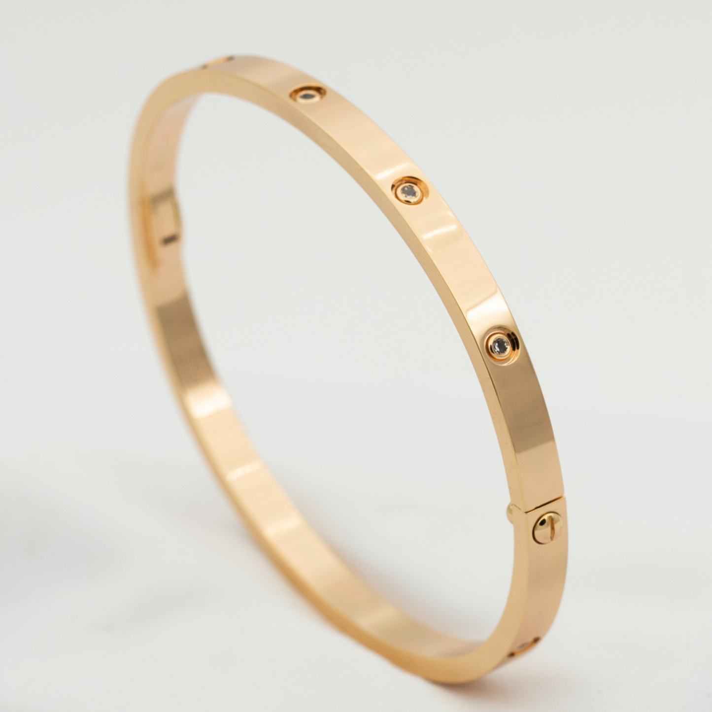 [Kincade Jewelrys]LOVE BRACELET 3.65MM 10 DIAMONDS