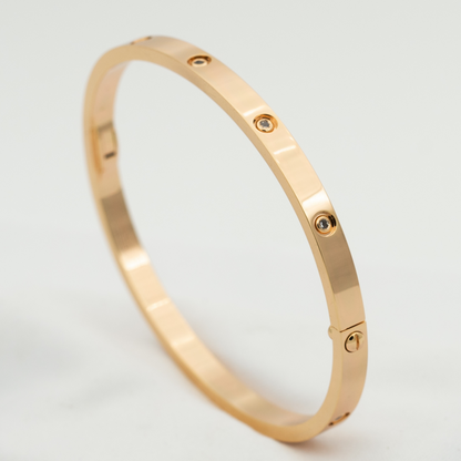 [Kincade Jewelrys]LOVE BRACELET 3.65MM 10 DIAMONDS
