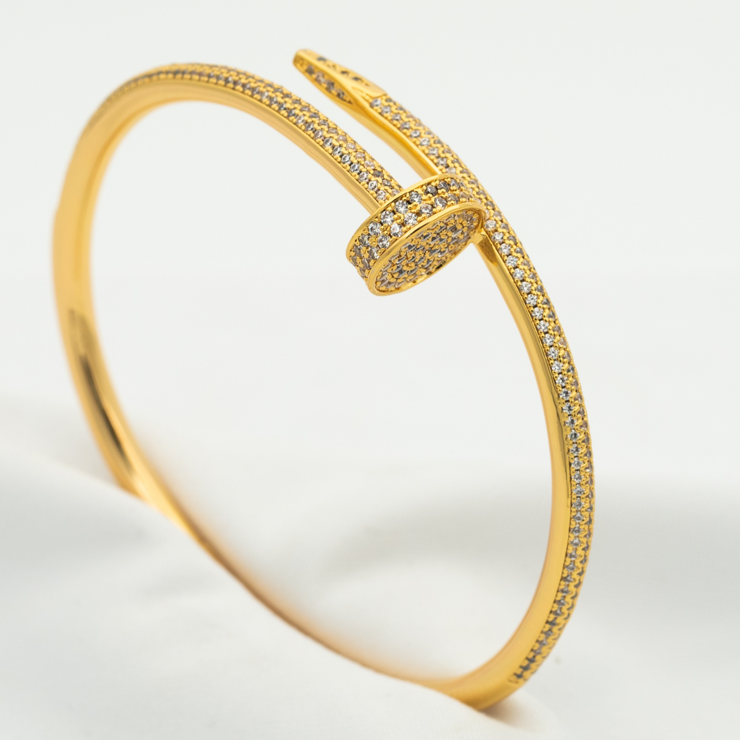 [Kincade Jewelrys]PULSERA JUSTE DE 3,5 MM CON DIAMANTES