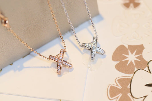 [Kincade Jewelrys]JEUX DE DIAMOND NECKLACE